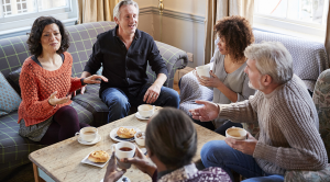 How to pay for a funeral: people at a death cafe